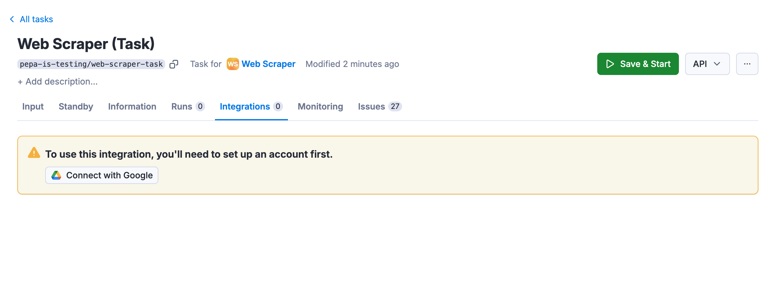 Google Drive integration